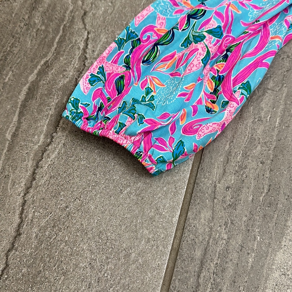 NWT Lilly Pulitzer Cyla Off the Shoulder Romper - Picture 4 of 11